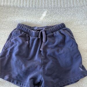 Daily Drills Women's Athletic Shorts in navy (color faded after wash)